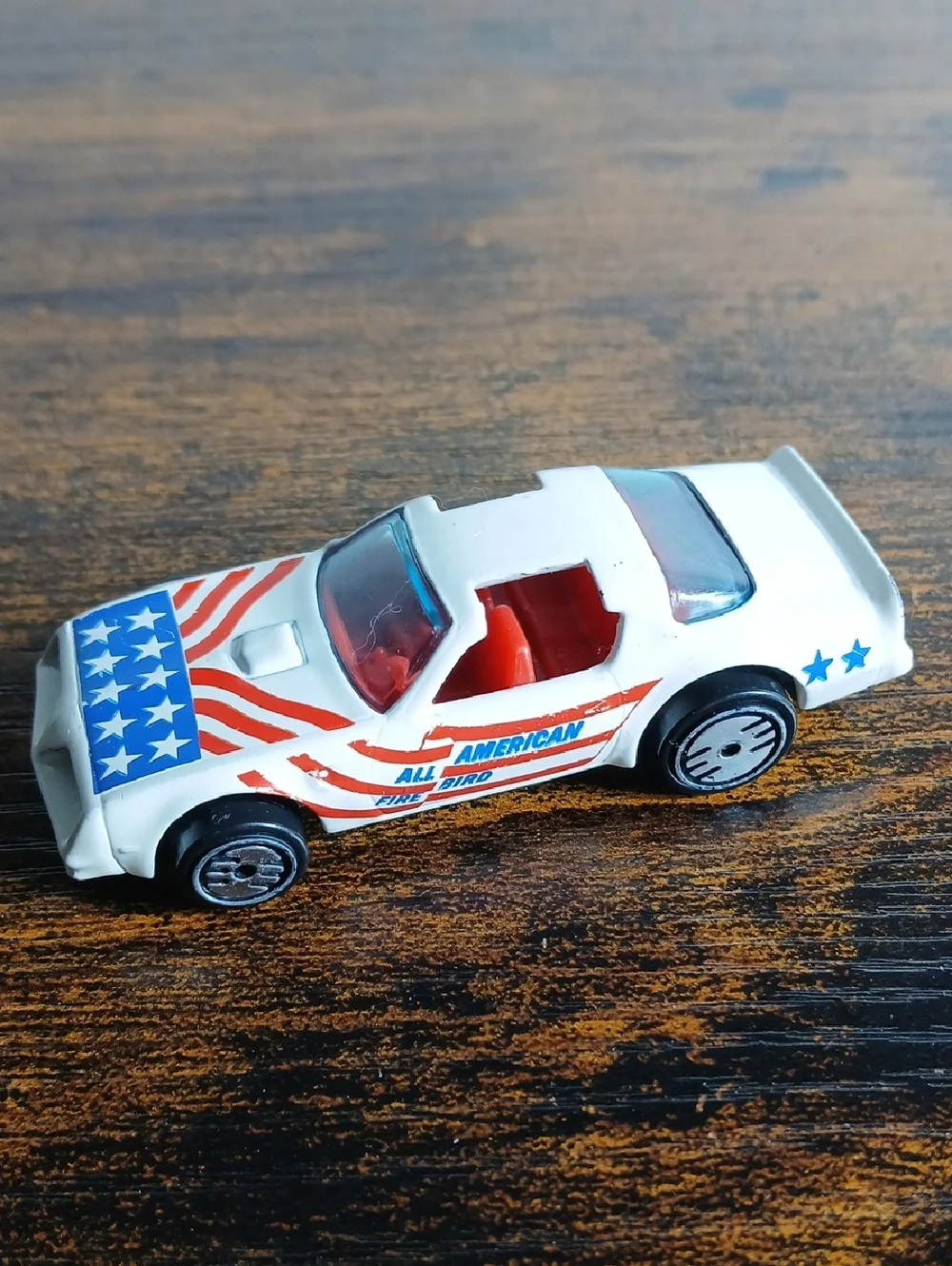 1990 Hot Wheels 1967 All American Pontiac Firrbird Hot Bird #37